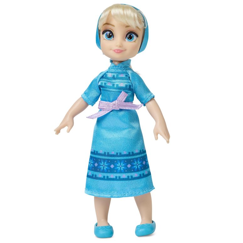 アナと雪の女王 アナ エルサ Disney Store Official Princess Elsa Once Upon a Story Mini Doll Playset, Frozen, 5 Inch Princess Dolls, Girl Toys, Princess Toys for Girls, 4 Year Old Girl Birthday Gifts 【並行輸入品】