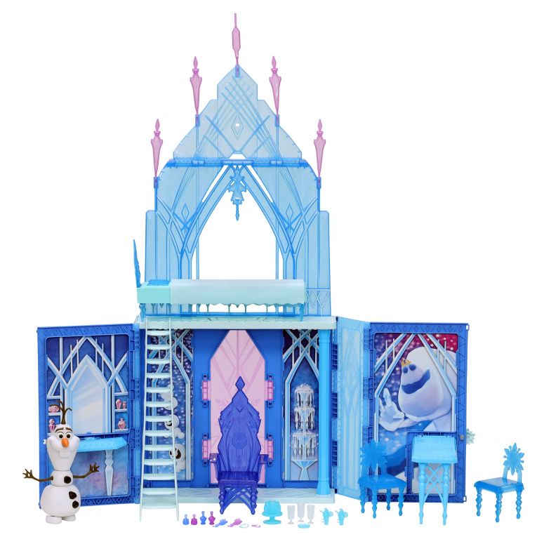アナと雪の女王 アナ エルサ Disney Frozen 2 Elsa's Fold and Go Ice Palace, Castle Playset, Toy for Kids Ages 3 and Up 【並行輸入品】