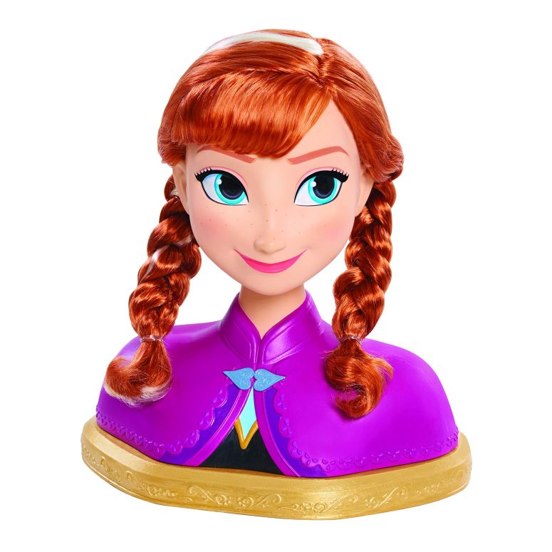 アナと雪の女王 アナ エルサ Disney Frozen Anna Deluxe Styling Head, Officially Licensed Kids Toys for Ages 3 Up by Just Play 【並行輸入品】