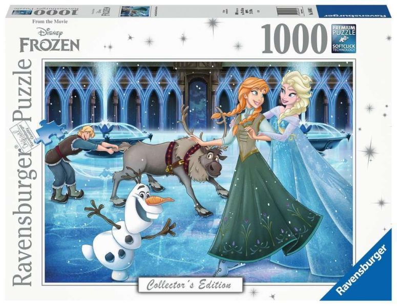 アナと雪の女王 アナ エルサ Ravensburger Disney Frozen Jigsaw Puzzle - 1000 Unique Pieces | Softclick Technology Vibrant, Glare-Free Imagery | Ideal Gift for Kids and Adults | FSC Certified Material 【並行輸入品】