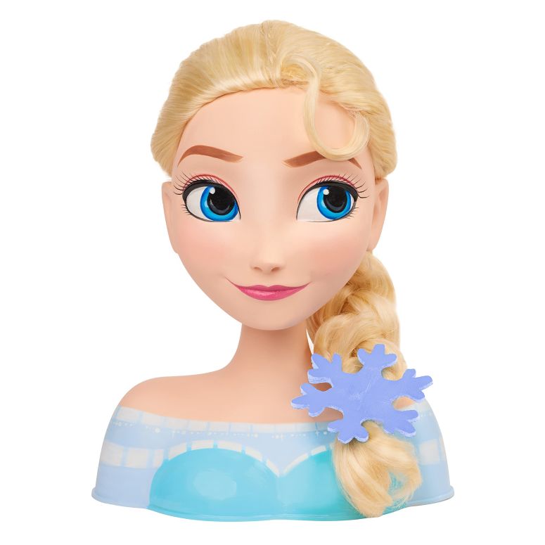 アナと雪の女王 アナ エルサ Disney Frozen Elsa Styling Head, Officially Licensed Kids Toys for Ages 3 Up by Just Play 【並行輸入品】