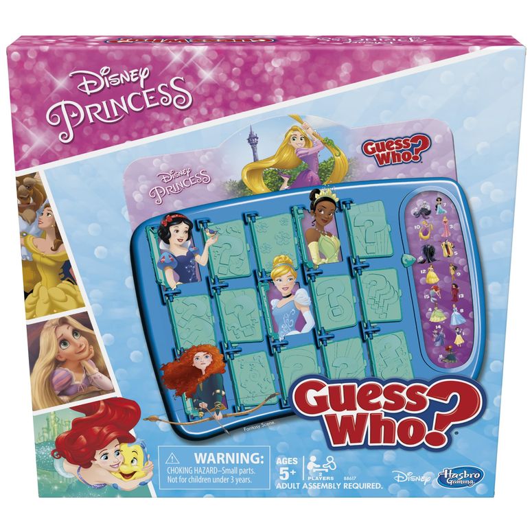 ディズニー プリンセス Disney Princess Guess Who? Disney Princess Edition Kids Board Game, Fun Games for Families, 2 Player Board Games, Travel Games for Kids Ages 5 and Up, Preschool Games 【並行輸入品】