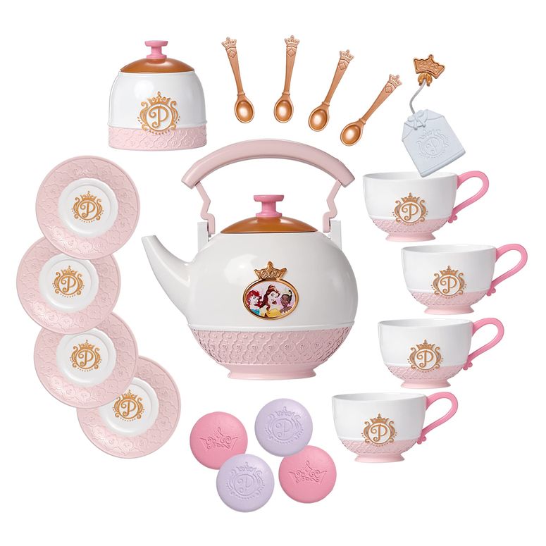 ディズニー プリンセス Disney Princess Disney Princess Style Collection Tea Set for 4! includes 21 Pieces [Amazon Exclusive] 【並行輸入品】