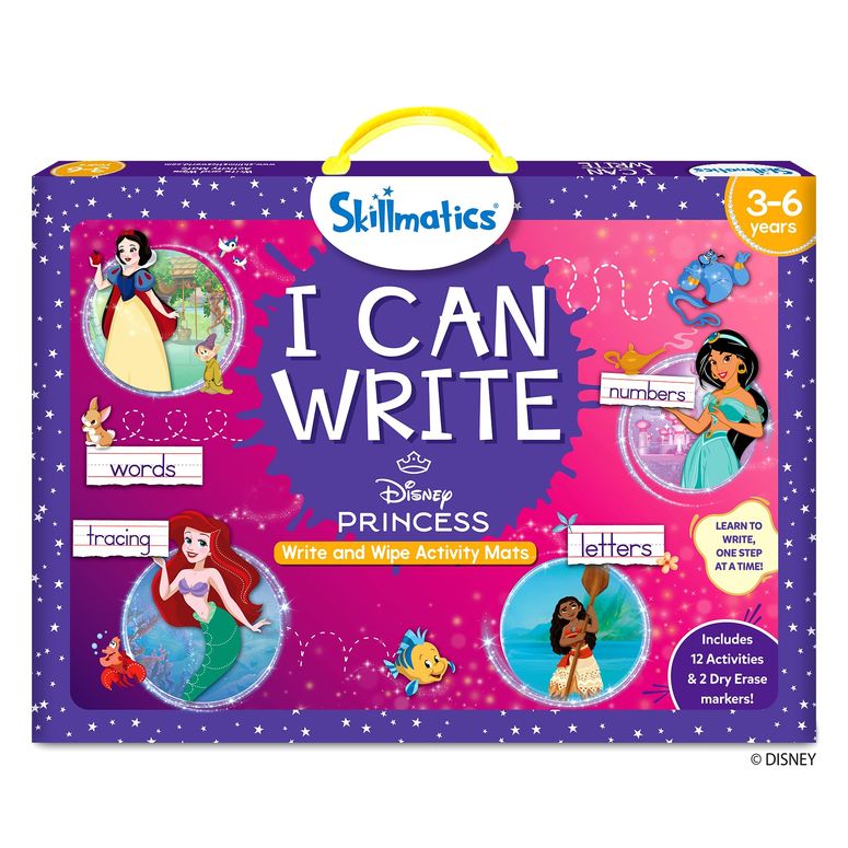 ディズニー プリンセス Disney Princess Skillmatics Preschool Learning Activity - I Can Write Disney Princess, Educational Game for Kids, Toddlers, Preschoolers Who Love Toys, Art & Craft Activities, Gifts for Ages 3, 4, 5, 6 【並行輸入品】