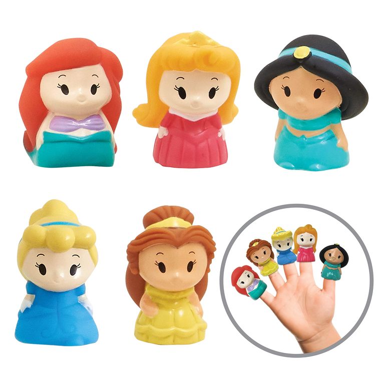 ディズニー プリンセス Disney Princess Disney Princess 5 Piece Finger Puppet Set - Party Favors, Educational, Bath Toys, Floating Pool Toys, Beach Toys, Finger Toys, Playtime 【並行輸入品】