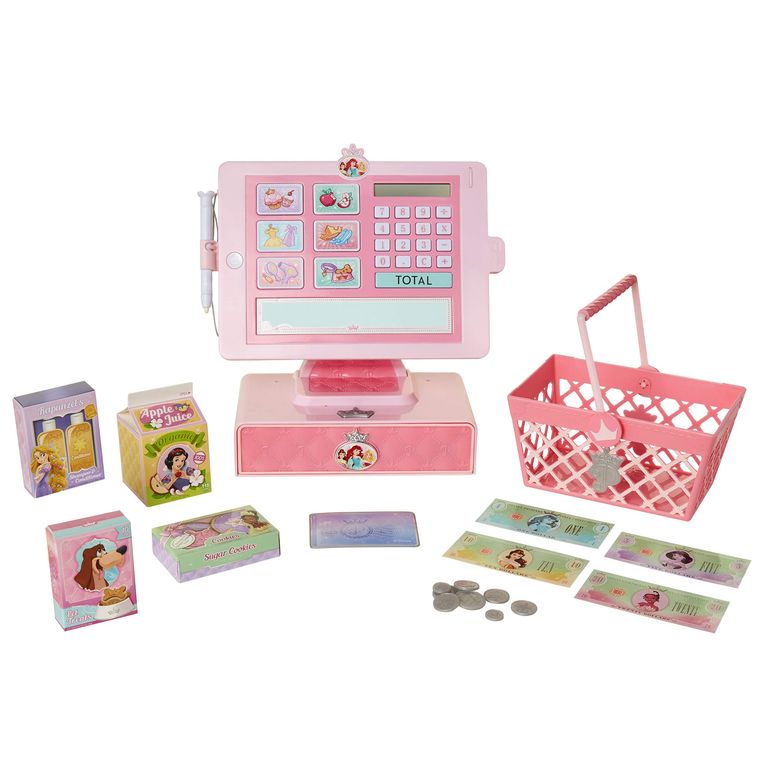 ディズニー プリンセス Disney Princess Disney Princess Style Collection Cash Register Shop N Play Market Set - Shopping Basket Included 【並行輸入品】