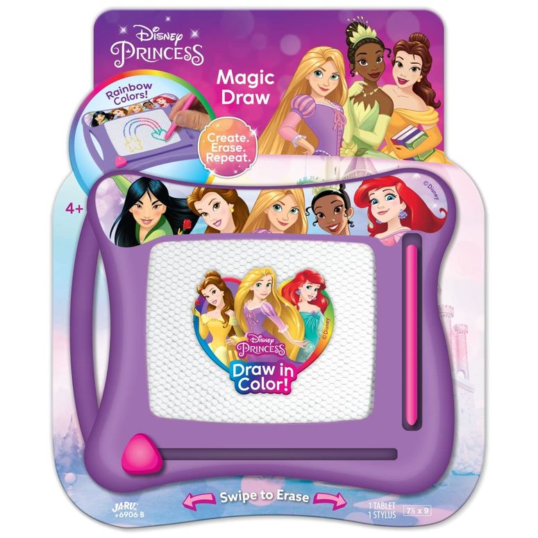 ディズニー プリンセス Disney Princess JA-RU Disney Princess Magic Draw-Magnetic Drawing Pad (1 Pack). Drawing Kids Board Car Trip Toys | Mess-Free Small Kids Write Board | Creative Activities and Travel Entertainment.B-6906-1s 【並行輸入品】