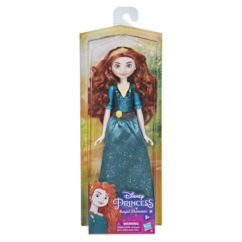 ディズニー プリンセス Disney Princess Disney Princess Royal Shimmer Merida Doll, Fashion Doll with Skirt and Accessories, Toy for Kids Ages 3 and Up 【並行輸入品】