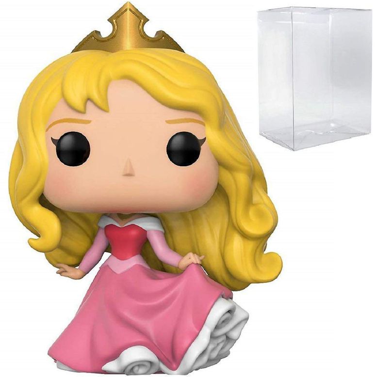 ディズニー プリンセス Disney Princess Funko Pop! Disney Princess: Sleeping Beauty - Aurora Vinyl Figure (Bundled with Compatible Pop Box Protector Case), Multicolored, 3.75 inches 【並行輸入品】