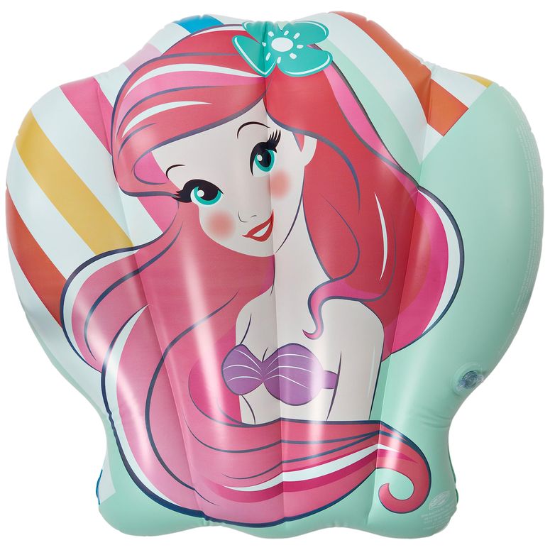 プリンセス Princessアリエル Ariel リトルマーメイド Swimways Disney Princess Ariel Reversible Boat, Inflatable Pool Floats & Kids Pool Toys, Swimming Pool Accessories & Beach Essentials for Kids Aged 5 & Up 【並行輸入品】