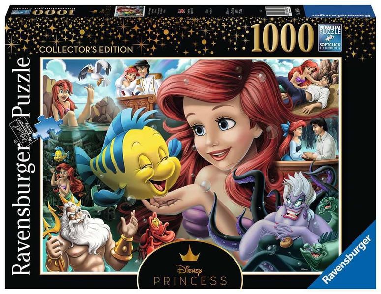 プリンセス Princessアリエル Ariel リトルマーメイド Ravensburger Disney Princess Heroines No.3 The Little Mermaid - 1000 Piece Jigsaw Puzzle | FSC Certified | Ideal for Kids & Adults Aged 12, Glare-Free Design 【並行輸入品】