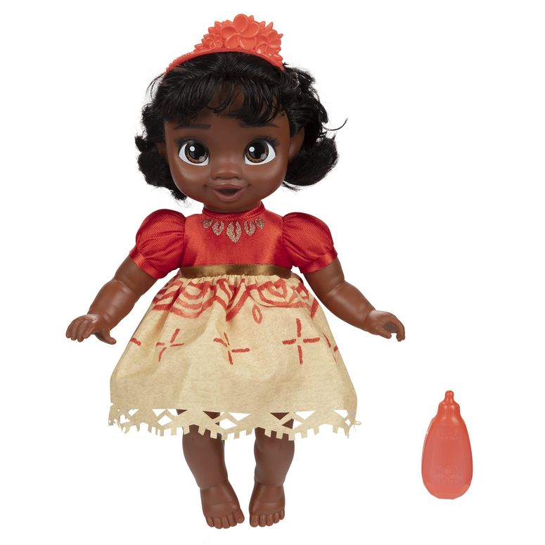 プリンセス モアナ Moana モアナと伝説の海 Disney Princess Moana Baby Doll with Baby Bottle & Hair Pin 【並行輸入品】