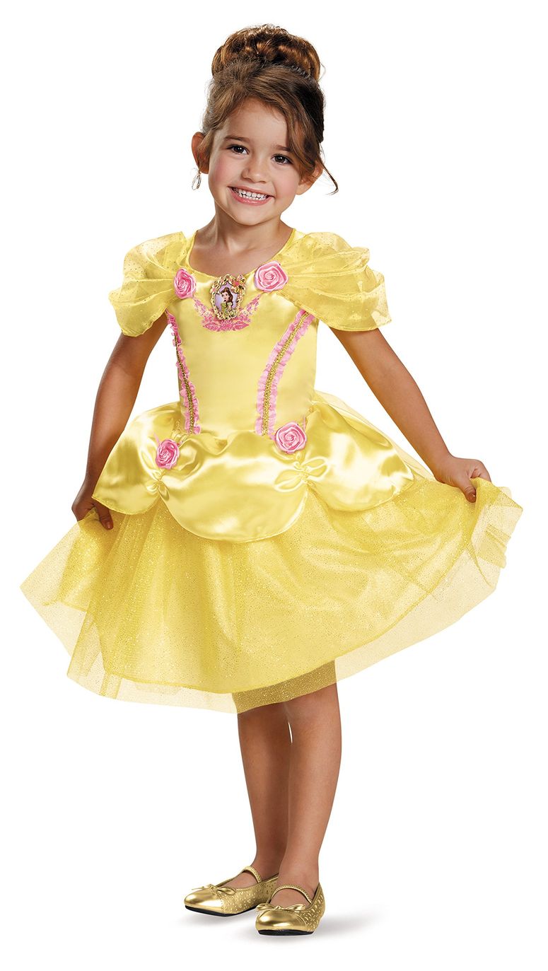 美女と野獣 ベル Disguise Disney Princess Belle Beauty & the Beast Toddler Girls\' Costume Medium (3T-4T) 【並行輸入品】