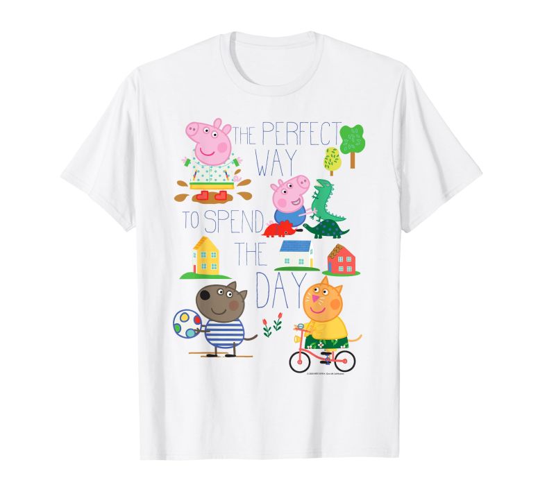 ペパピッグ きんてれ Peppa Pig Perfect Day T-Shirt 【並行輸入品】