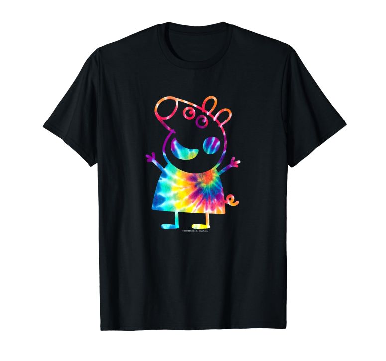 ペパピッグ きんてれ Peppa Pig Tie Dye Portrait T-Shirt 【並行輸入品】
