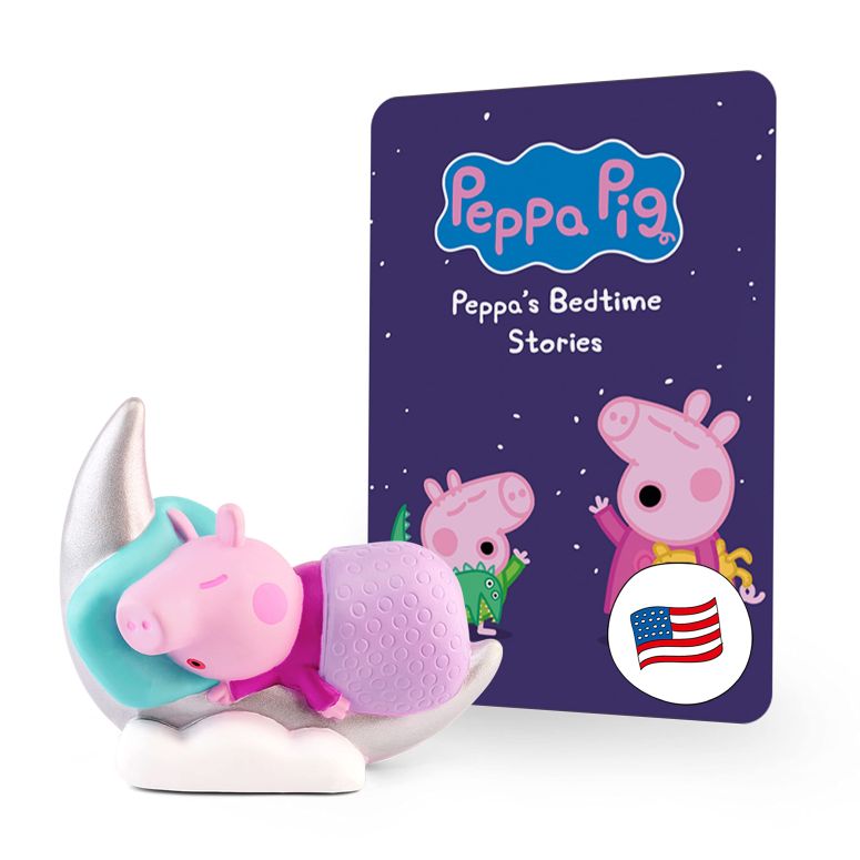 ペパピッグ きんてれ Tonies Peppa's Bedtime Stories Audio Toy Figurine from Peppa Pig 【並行輸入品】