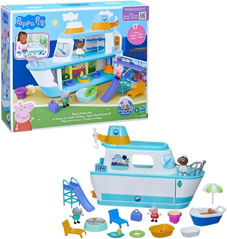 ペパピッグ きんてれ Hasbro Peppa Pig Peppa Cruise 【並行輸入品】