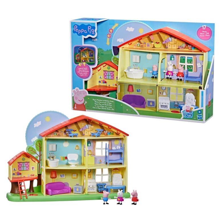 ペパピッグ きんてれ PEP PEPPAS Playtime to Bedtime House 【並行輸入品】