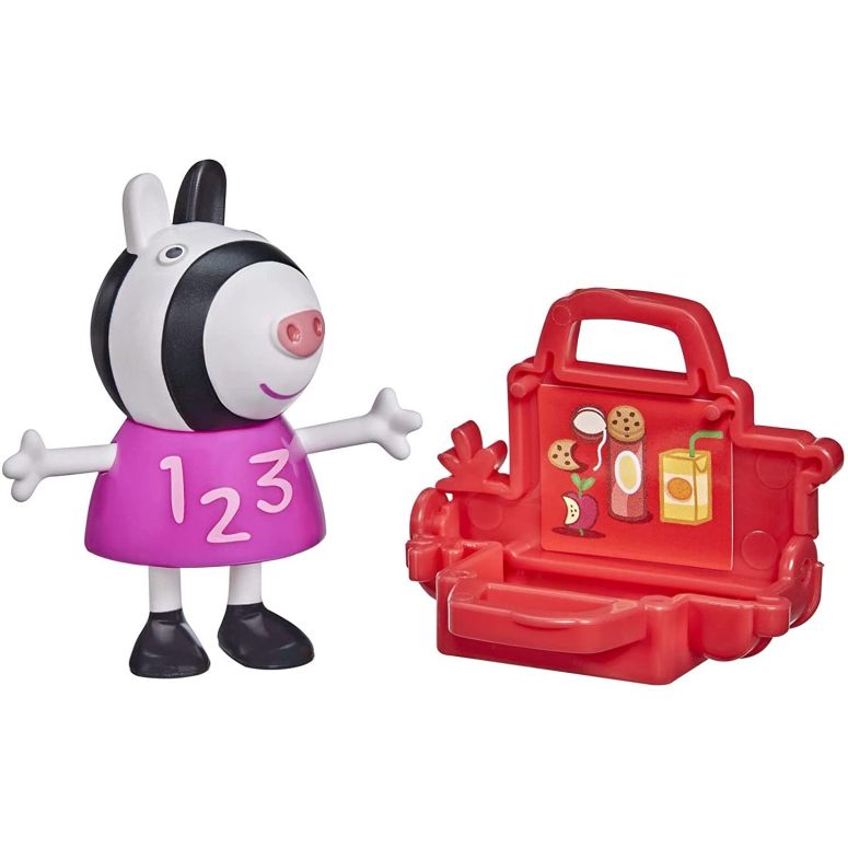 ペパピッグ きんてれ Peppa Pig Peppa’s Adventures Peppa’s Fun Friends Preschool Toy, Zoe Zebra Figure, Ages 3 and Up 【並行輸入品】