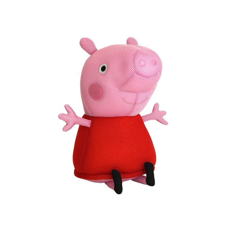 ペパピッグ きんてれ Wahu Aqua Pals Peppa Pig Plush Water Toy for Kids Ages 2+, Fast-Drying Waterproof Plush Doll Toy for Pool and Bathtub, Pink/Red, 16\