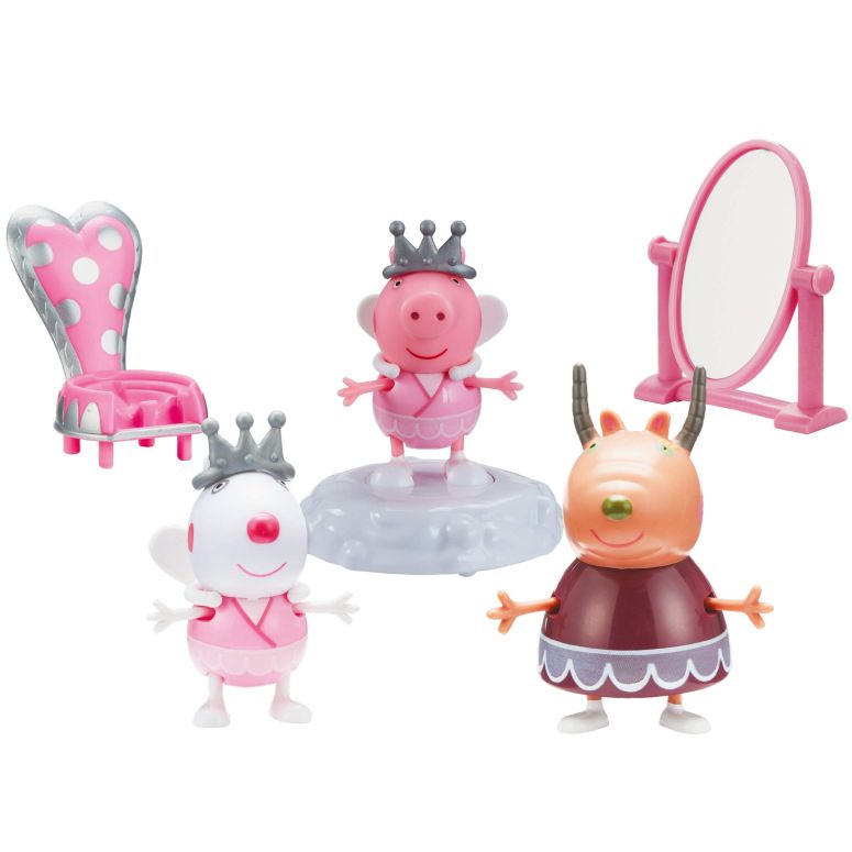 ペパピッグ きんてれ Peppa Pig 674 07350 Beautiful Ballet Set, Mutli 【並行輸入品】