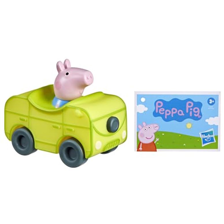 ペパピッグ きんてれ Peppa Pig Peppa’s Adventures Little Buggy Vehicle, Preschool Toy for Ages 3 and Up (George Pig) 【並行輸入品】