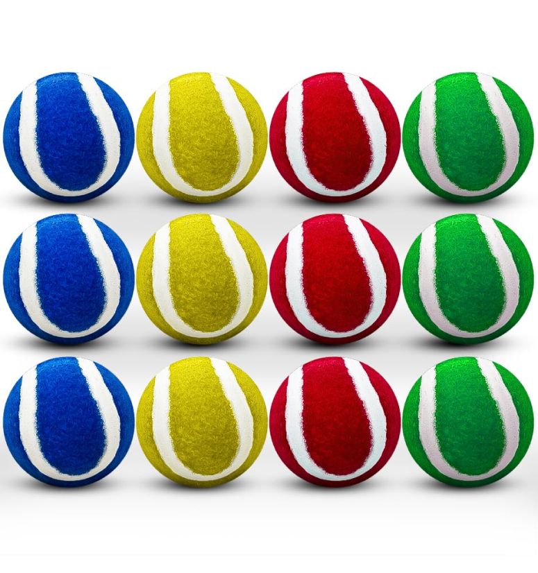 ゲーム パーティ 楽しめる SWOOC Games - Replacement Balls for Bull Chipper (Easy-Stick) | Standard Golf Balls Size | 3 Red, 3 Yellow, 3 Green, 3 Blue | Yard Games for Adults | Outdoor Games for Adults and Family | Golf Games 【並行輸入品】