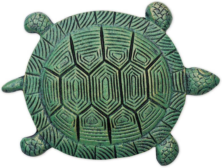 敷石 飛び石 庭園 洋風 庭 Sunset Vista Designs Garden Path Cast Iron Stepping Stone, 10\
