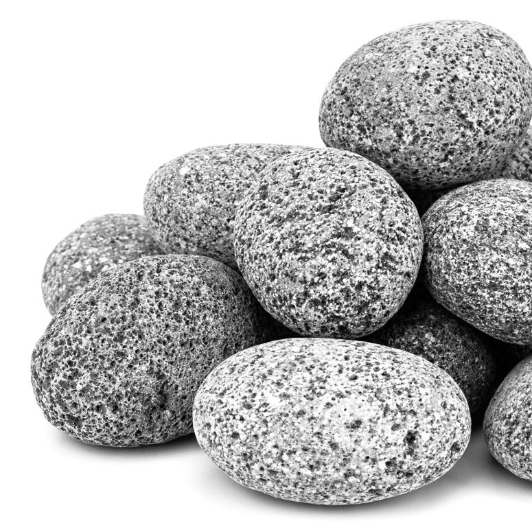 鋪石 踏み石 運動場 洋風 庭 Pulovin 20 Pounds Lava Rocks for Gas Fireplace, 2-3 Inch Natural Volcanic Stones for Fire Pit, Indoor Gas Fireplaces, Decorative Garden Stone for Outdoor Landscaping, Walkways, Yard 【並行輸入品】