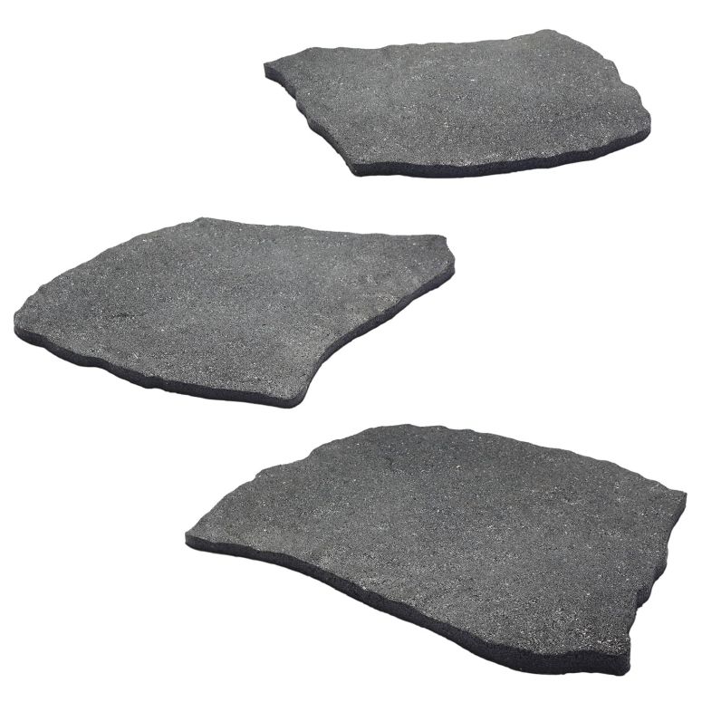 敷石 飛び石 庭園 洋風 庭 Sekcen 3 Pack Rubber Stepping Stones Outdoor Garden Rubber Pavers Pathway Walkway Paving Stones 【並行輸入品】