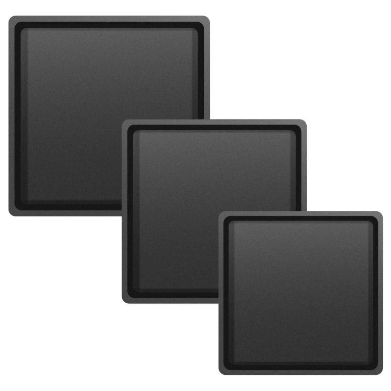 敷石 飛び石 庭園 洋風 庭 Kritkin 3 Size Square Stepping Stone Mold Internal Diameters 9.3\
