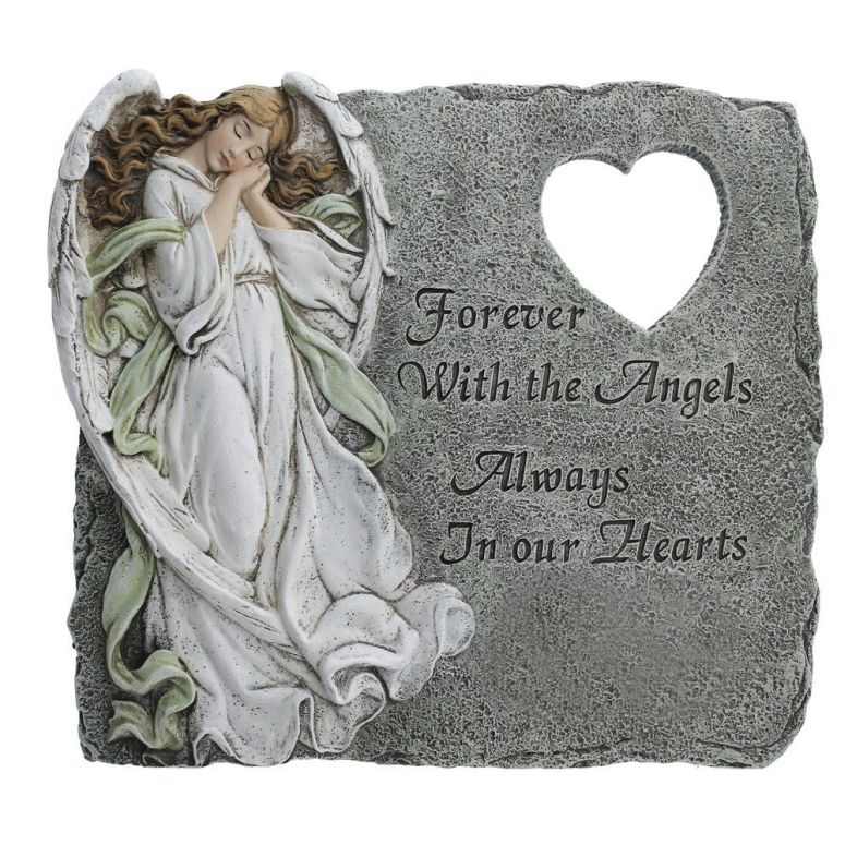 敷石 飛び石 庭園 洋風 庭 Roman Inc Joseph's Studio Memorial Stepping Stone 【並行輸入品】 15,265円