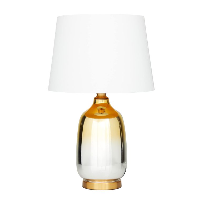 装飾 置物 雑貨 海外 Deco 79 Glass Table Lamp, 16\