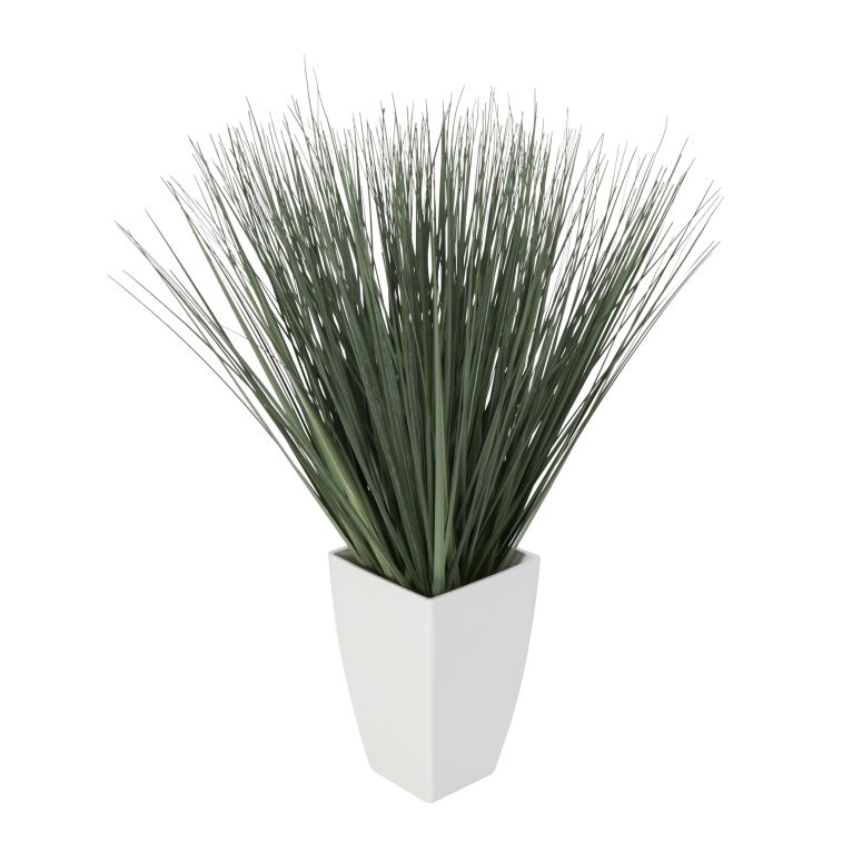 装飾 置物 雑貨 海外 Deco 79 Faux Foliage Artificial Plant with White Plastic Pot, 19\