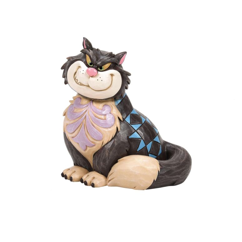 かざり付ける 飾りつけ 雑貨 外国で Enesco Disney Traditions Collection by Jim Shore Cinderella Lucifer the Cat Miniature Figurine- Stone Resin Hand Painted Crafted Collectible Disney Princess Mini Figurines Home Decor Statue, 3.75 Inch 【並行輸入品】