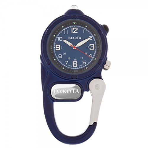ダコタ Dakota 時計 カラビナ ウォッチ ミニ クリップ マイクロライト Blue 【並行輸入品】