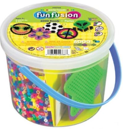 楽天市場 パーラービーズ 6000カウント バケツ マルチ ミックス ファンフュージョン Perler Beads 6 000 Count Bucket Multi Mix 大容量 大量 ビーズ アイロンビーズ ビーズを並べ アイロンで接着 平面 立体 送料無料 並行輸入品 Mj Market