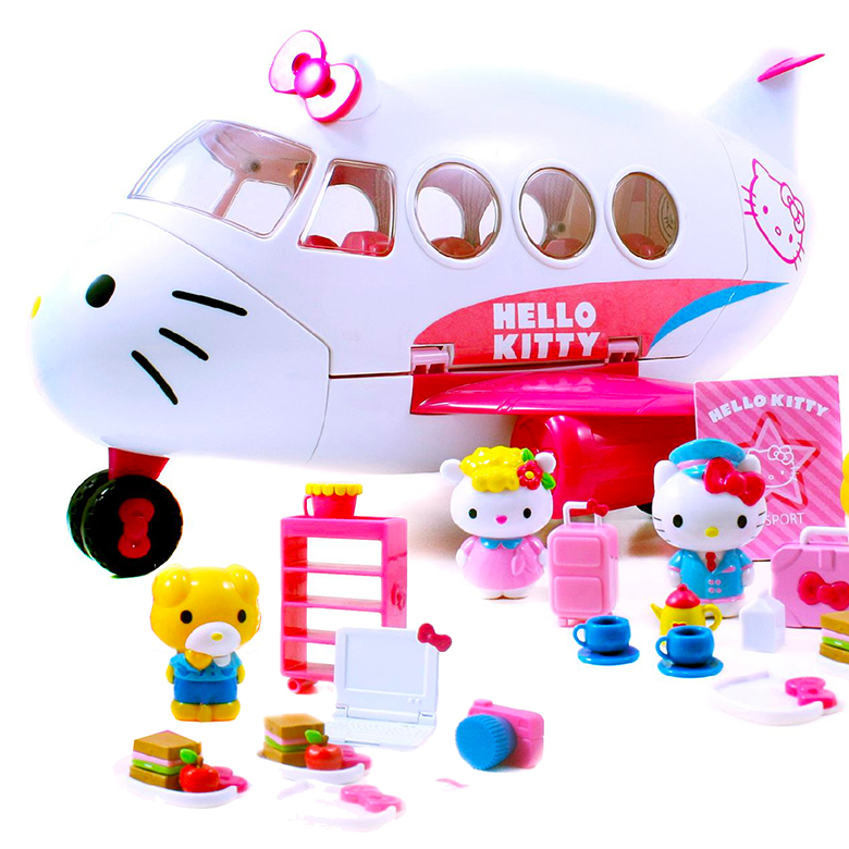 楽天市場 ジェイダ トイズ Jada Toys ハローキティ ジェット飛行機 プレイセット Hello Kitty Jet Plane Play Set 乗り物 飛行機 おもちゃ キティちゃん お友達 人形 フィギュア 多数のアクセサリ 送料無料 並行輸入品 Mj Market