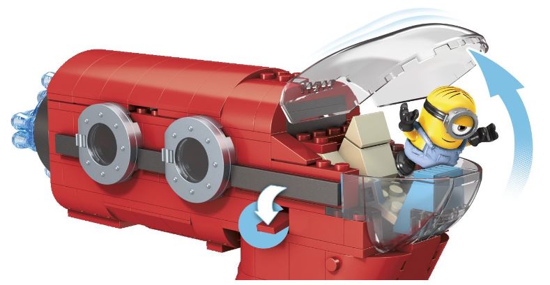 ミニオンズ メガブロック ミニオン Mega Bloks 空飛ぶ悪党スーパージェット スーパービラン ジェット Minions Supervillain Jet 【 組み立て ブロック おもちゃ 玩具 ミニオンズ フィギュア 超悪役 ジェット飛行機 】 【並行輸入品】|MJ-MARKET