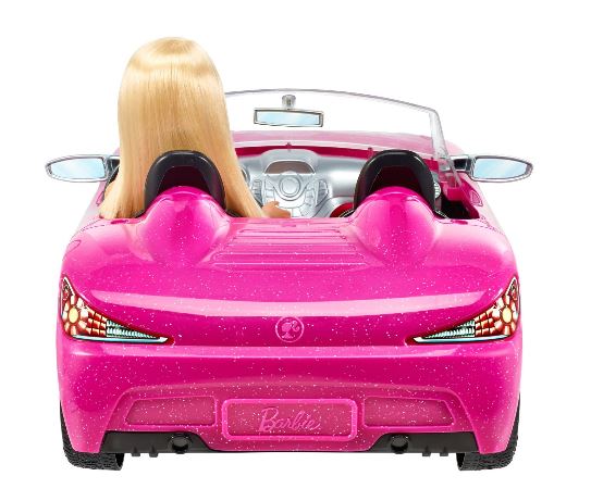 レビューで送料無料 バービー Barbie コンバーチブル ドール パック Convertible And Doll Pack バービー ピンク ラメ キラキラ 車 オープンカー シートベルト オシャレなファッション ドレス シューズ サングラス 正規品 Ihmc21 Com