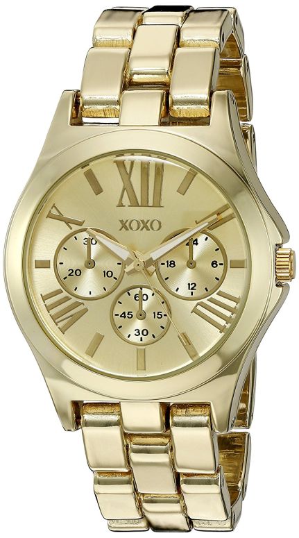 エックスオーエックスオー XOXO 女性用 腕時計 レディース ウォッチ ゴールド XO5864 【並行輸入品】