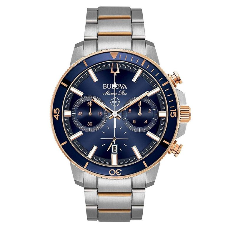 ブローバ Bulova 成人男性用 ウオッチ メンズ ご覧なさる クロノグラフ 青み 98B301 【並行輸入品】