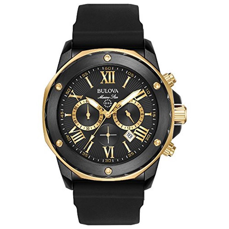ブローバ Bulova 成人男性用 ウオッチ メンズ ご覧なさる 黒いこと 98B278 【並行輸入品】