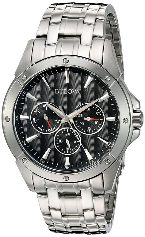 ブローバ Bulova 成人男性用 ウオッチ メンズ ご覧なさる 黒いこと 96C107 【並行輸入品】