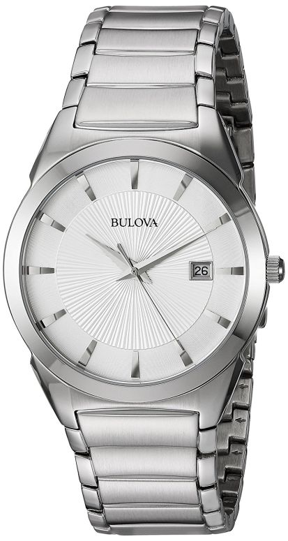 ブローバ Bulova 男性用 腕時計 メンズ ウォッチ シルバー 96B015 【並行輸入品】