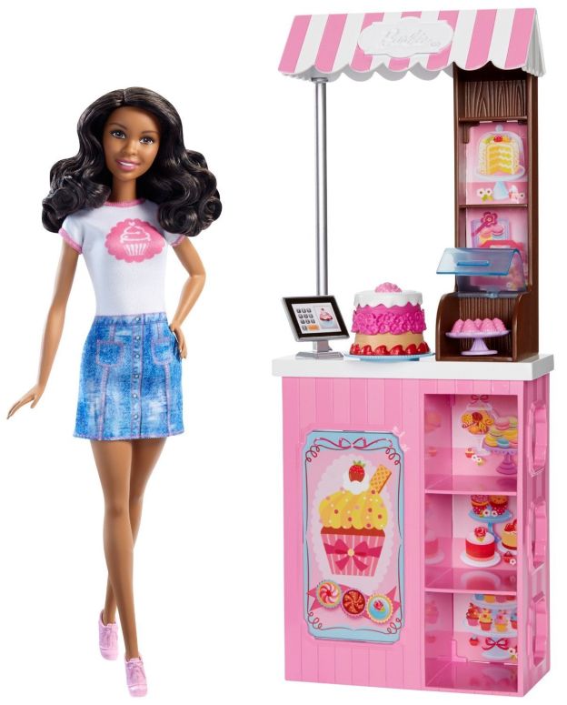 Barbie バービー Careers Bakery Shop doll 人形 プレイセット おもちゃ Brunette 【並行輸入品】｜MJ-MARKET