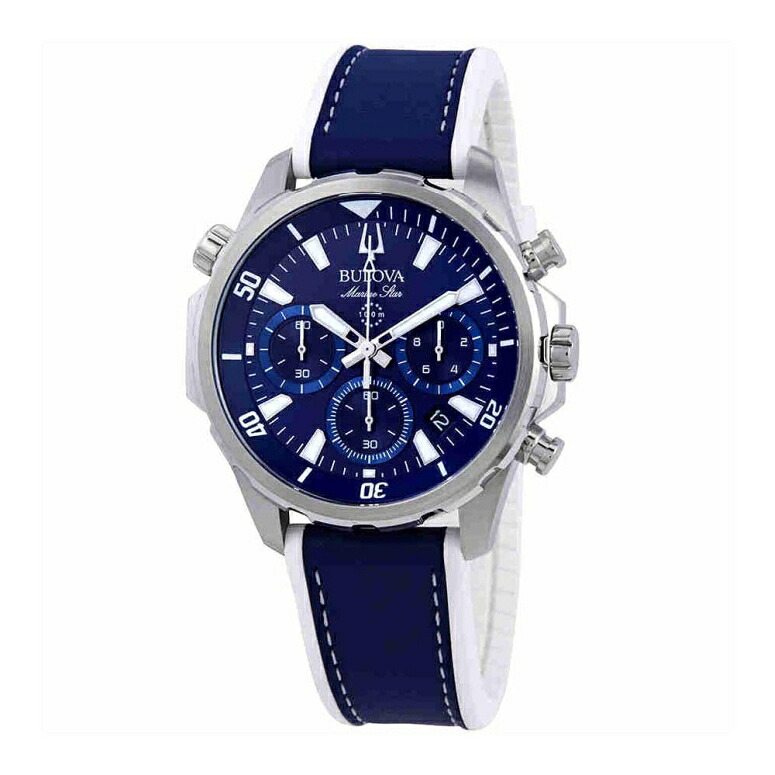ブローバ Bulova 成人男性用 ウオッチ メンズ ご覧なさる 青み 96B287 【並行輸入品】