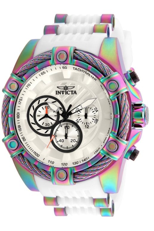 インビクタ Invicta ボルト bolt インヴィクタ 男性用 腕時計 メンズ ウォッチ ホワイト 25530 【並行輸入品】