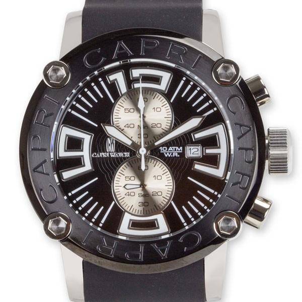 カプリウオッチCAPRI WATCH 楽天市場】CAPRI WATCH カプリウォッチ Chrono Rocks Black Rose