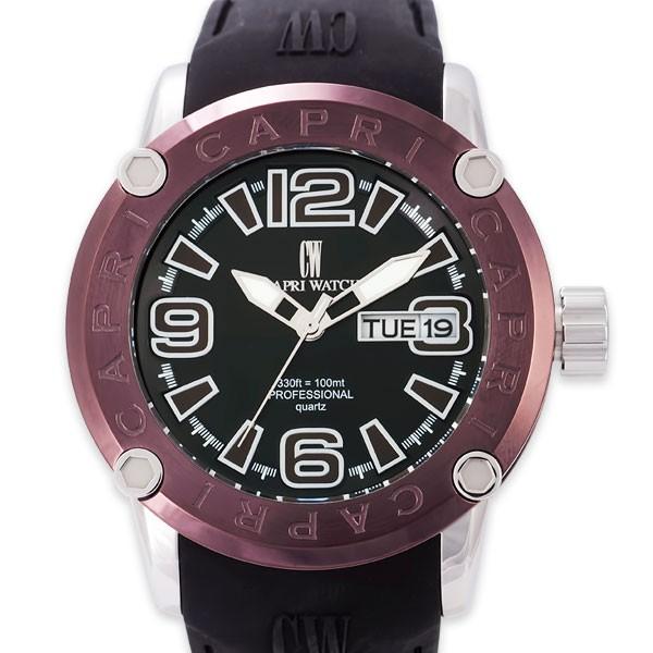 【楽天市場】カプリウォッチ Capri watch ロックス 腕時計 ウォッチ ブラック Art. 5179 レディース メンズ ユニセックス ...